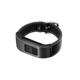 C2DJOY Garmin vivofit 3 Steel Case with Leather Strap