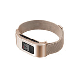 C2DJOY Garmin vivofit 3 Steel Case with Metal Weave Strap