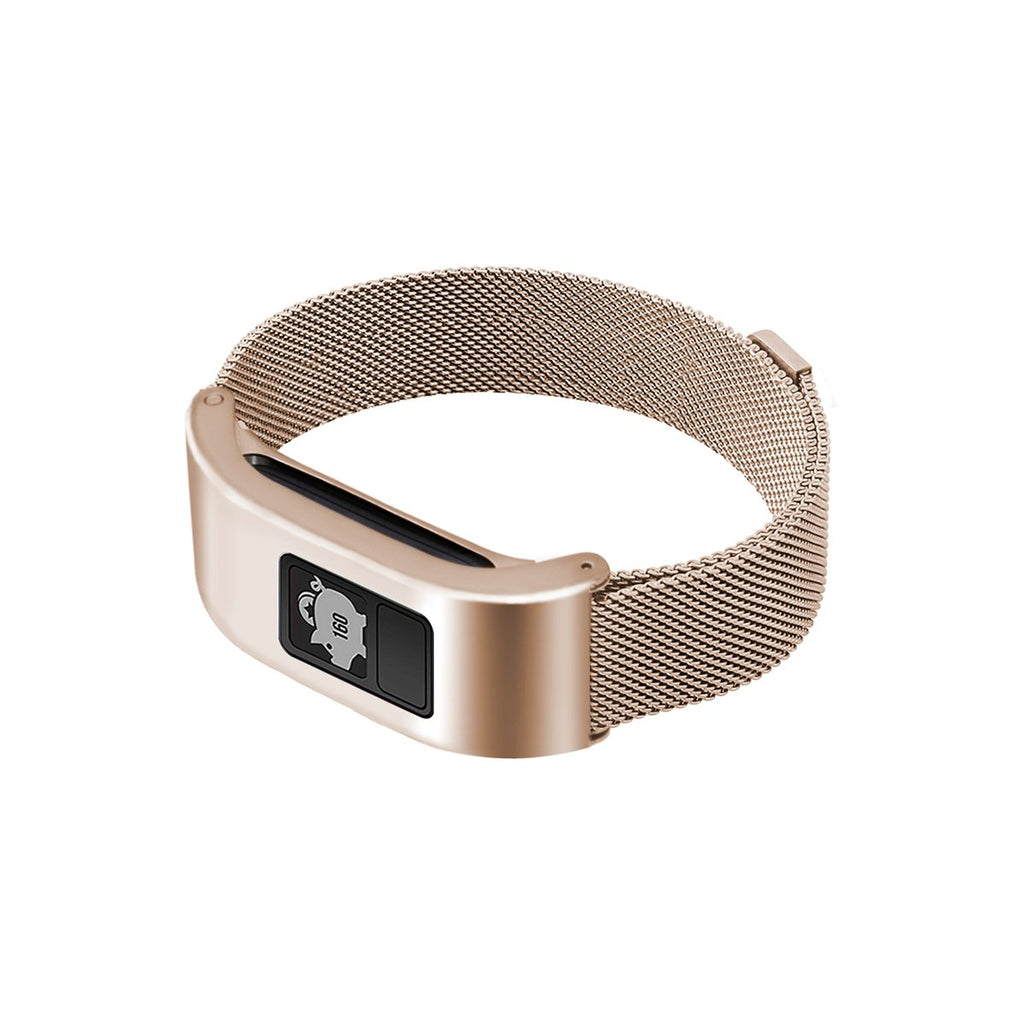 C2DJOY Garmin vivofit jr./jr. 2 Steel Case with Metal Weave Strap