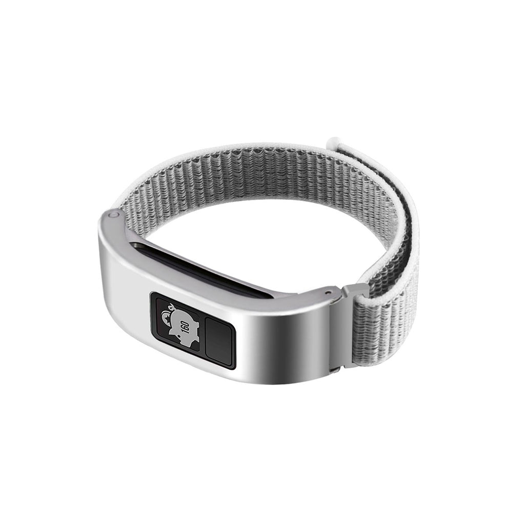 C2DJOY Garmin vivofit jr./jr. 2 Steel Case with Sport Mesh Strap