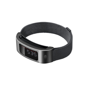 C2DJOY Garmin vivofit (1st Gen)/2 Steel Case with Metal Weave Strap