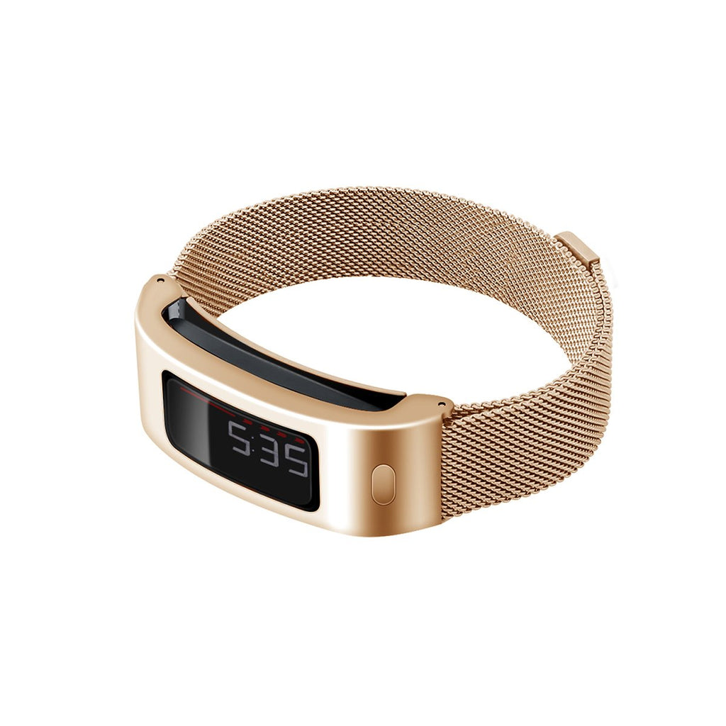 C2DJOY Garmin vivofit (1st Gen)/2 Steel Case with Metal Weave Strap
