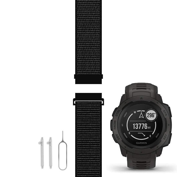 Garmin Instinct bands replacement Sport Mesh Nylon Strap – C2DJOY