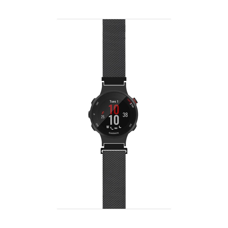 C2DJOY Garmin Forerunner 45/45S Metal Weave Strap