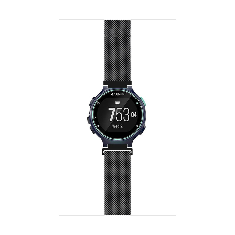 C2DJOY Garmin Forerunner 735XT Metal Weave Strap